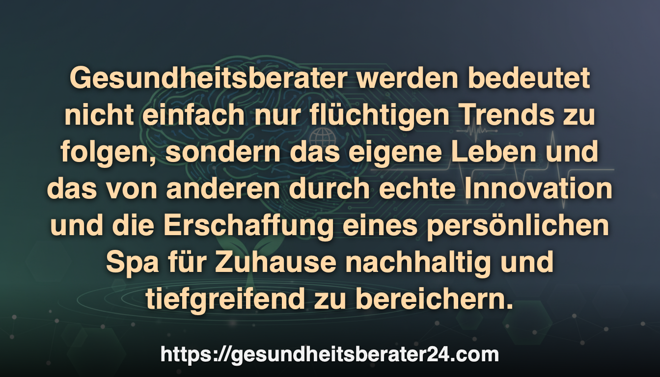 7 transformierende Gründe, warum der Weg als Gesundheitsberater dein Leben und das Leben anderer revolutionieren wird